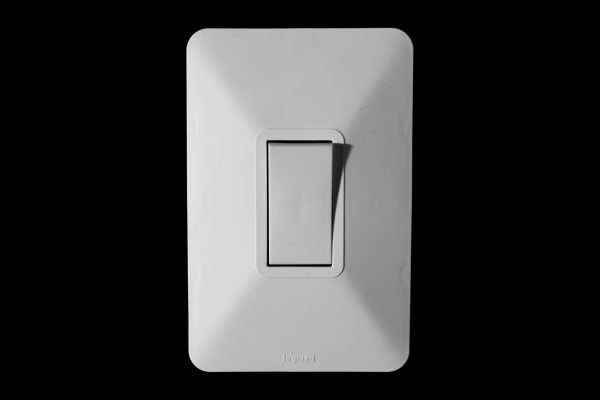 interruptor sencillo legrand elite blanco