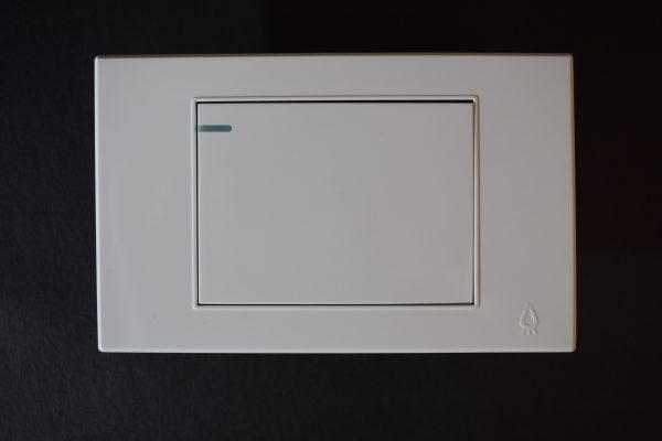 interruptor sencillo mercury premium white