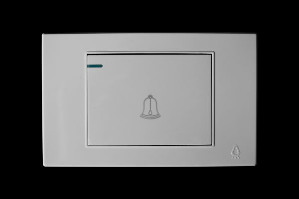 pulsador sencillo mercury premium white