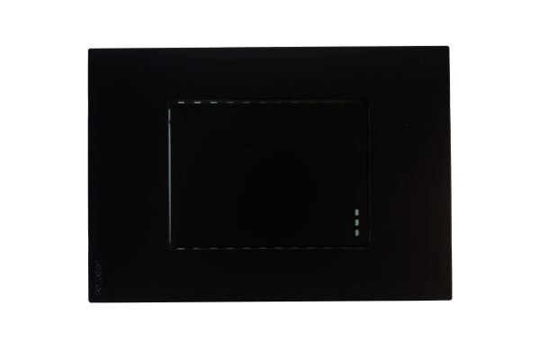 Interruptor sencillo black luxury mercury