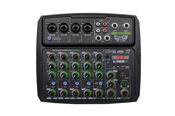 Mezclador Pro DJ B6L