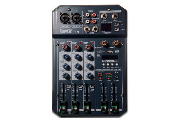 Mezclador Pro DJ T4