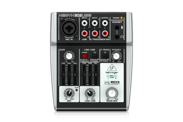 Mezcladora Behringer XENYX 302