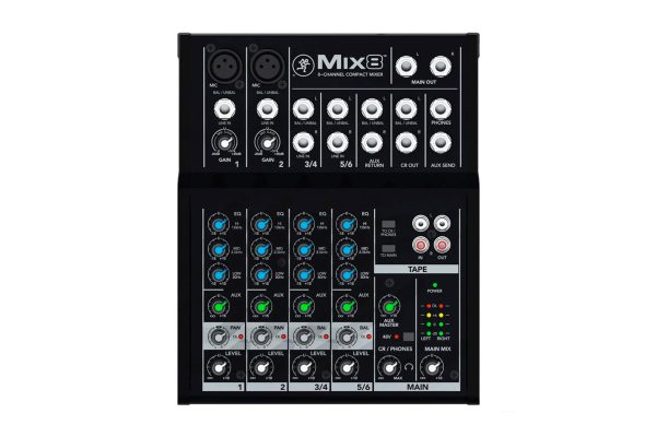 Mezcladora Mackie MIX8