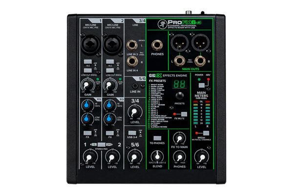 Mezcladora Mackie PROFX6V3