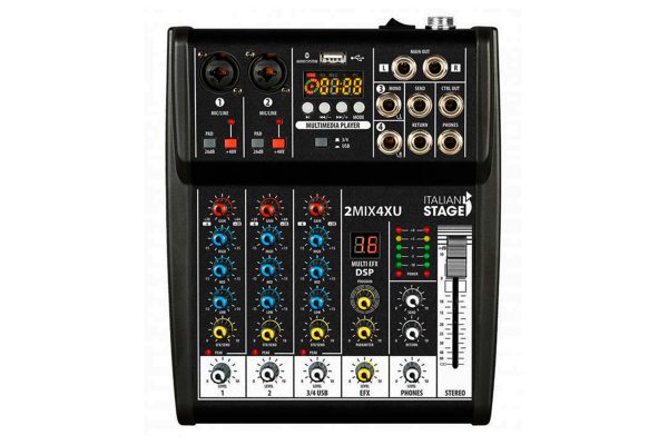 Mezcladora Proel 2MIX4XU